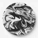Search for black and white swirl plates Abstract