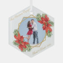 Search for first engagement christmas tree decorations Elegant script