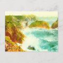 Search for crashing wave postcards Sea