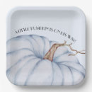 Search for blue pumpkin plates Fall baby shower