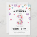 Search for 3 year old birthday invitations 3rd