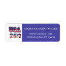 Search for liberty return address labels Usa 250