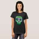 Search for green skull tshirts Mexican