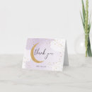Search for purple and gold thank you cards Girl
