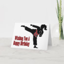 Search for martial arts birthday cards Taekwondo