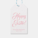 Search for happy easter gift tags Pink