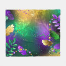 Search for mardi gras blankets Masquerade