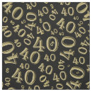 Search for black and gold pattern fabric Vintage