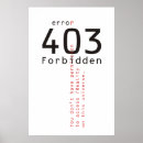 Search for error posters Typography