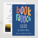 Search for release invitations Book launch