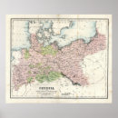 Search for old map of germany posters Antique
