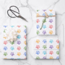 Search for dog paw print wrapping paper Pattern