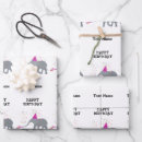 Search for elephant wrapping paper Funny animals