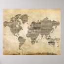 Search for world music posters Map