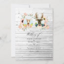 Search for rustic deer wedding invitations Woodland