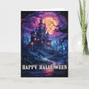 Search for happy halloween text postcards Scary