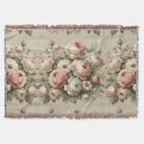 Search for garden roses blankets Vintage
