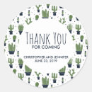 Search for cactus wedding stickers Arizona