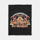 Search for gingerbread man blankets Top