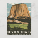 Search for devils tower postcards Souvenir