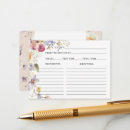 Search for bridal shower enclosure cards Whimsical wildflowers
