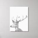 Search for wild deer canvas prints Buck