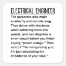 Search for for engineers stickers Electrical engineer