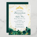 Search for emerald butterfly invitations Tiara