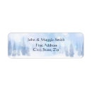 Search for winter landscape return address labels Country