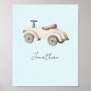 Search for car nursery posters Baby boy