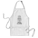 Search for keep calm and bake aprons Kitchen