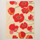 Search for poppy flower blankets Poppies