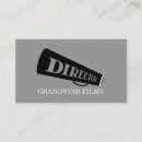 Search for clapperboard business cards Producer