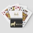 Search for white wolf playing cards Black and white