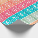 Search for periodic table wrapping paper Funny