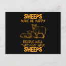 Search for funny sheep postcards Cute