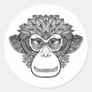 Search for monkey art stickers Zendoodle