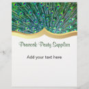 Search for peacocks flyers Elegant
