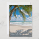 Search for beach wedding reception invitations Elopement