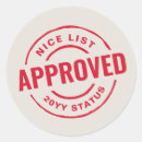 Search for approval stickers North pole