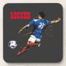 Search for soccer player coasters Team