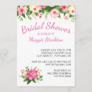 Search for hot pink bridal shower invitations Colourful