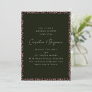 Search for black hot pink bridal shower invitations Glam