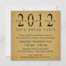 Search for open house new year invitations Vintage
