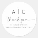 Search for typographic stickers Thank you