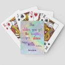 Search for 80th birthday playing cards Modern