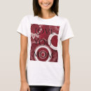 Search for white floral pattern tshirts Red