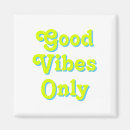 Search for positive thoughts magnets Good vibes only