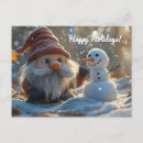 Search for gnome horizontal postcards Cute