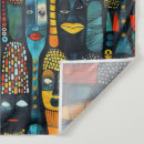 Search for black red yellow pattern art African